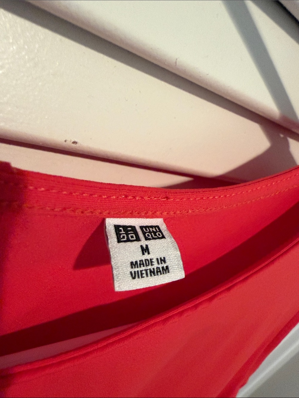 Red Airism Uniqlo Dress Medium - Picture 3 of 5
